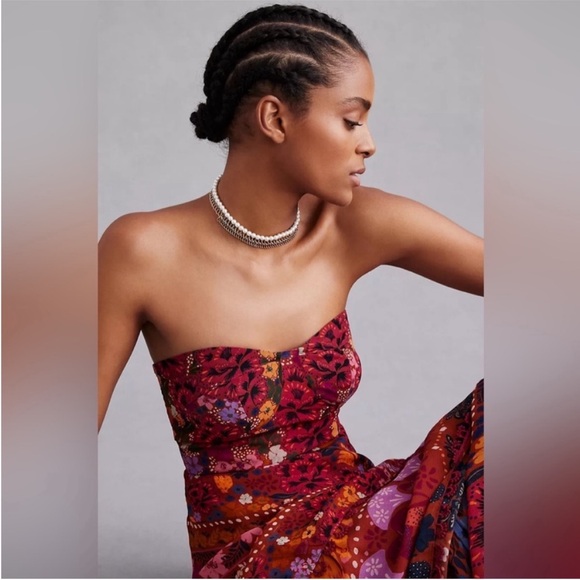 Farm Rio Tiered Maxi Dress - Picture 4 of 8